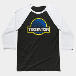 Triceratops Baseball T-Shirt